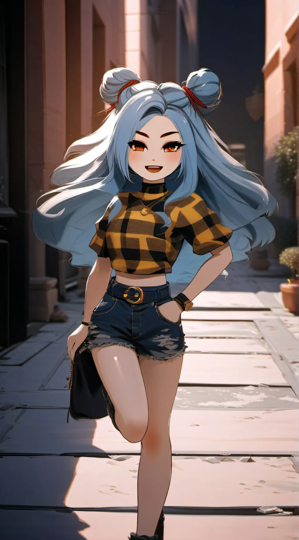 ai character: ItsFunneh  background