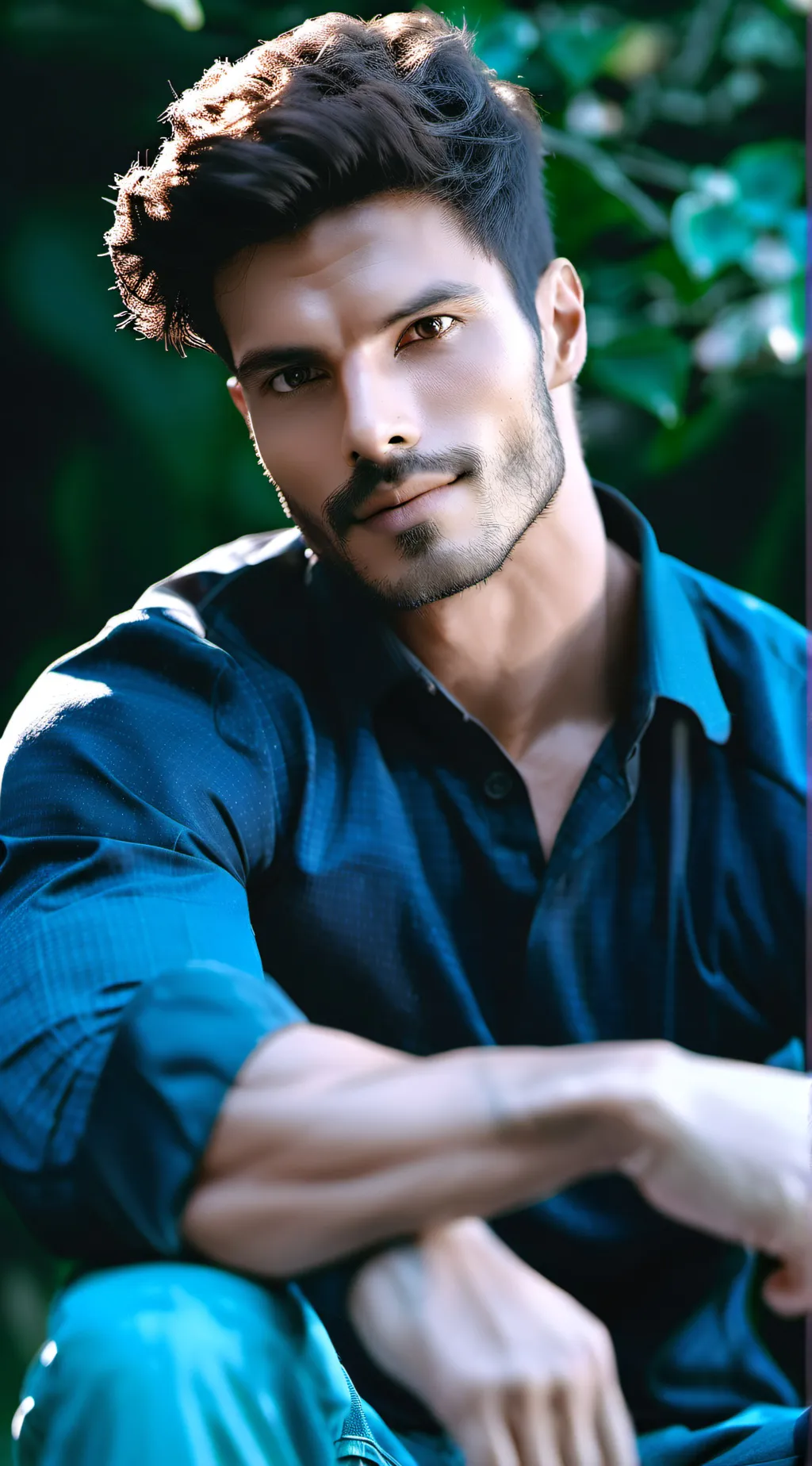 ai character: Zion background