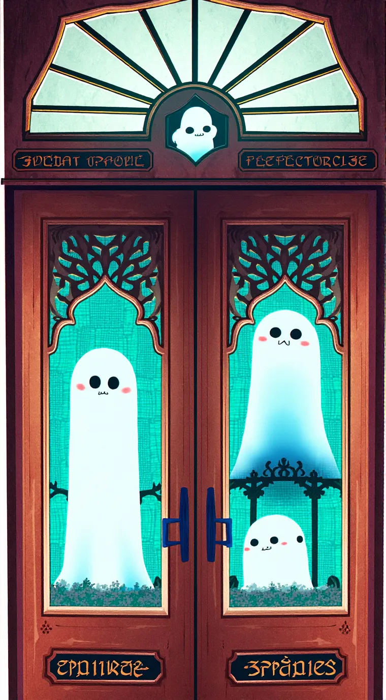ai character: kind ghosts background