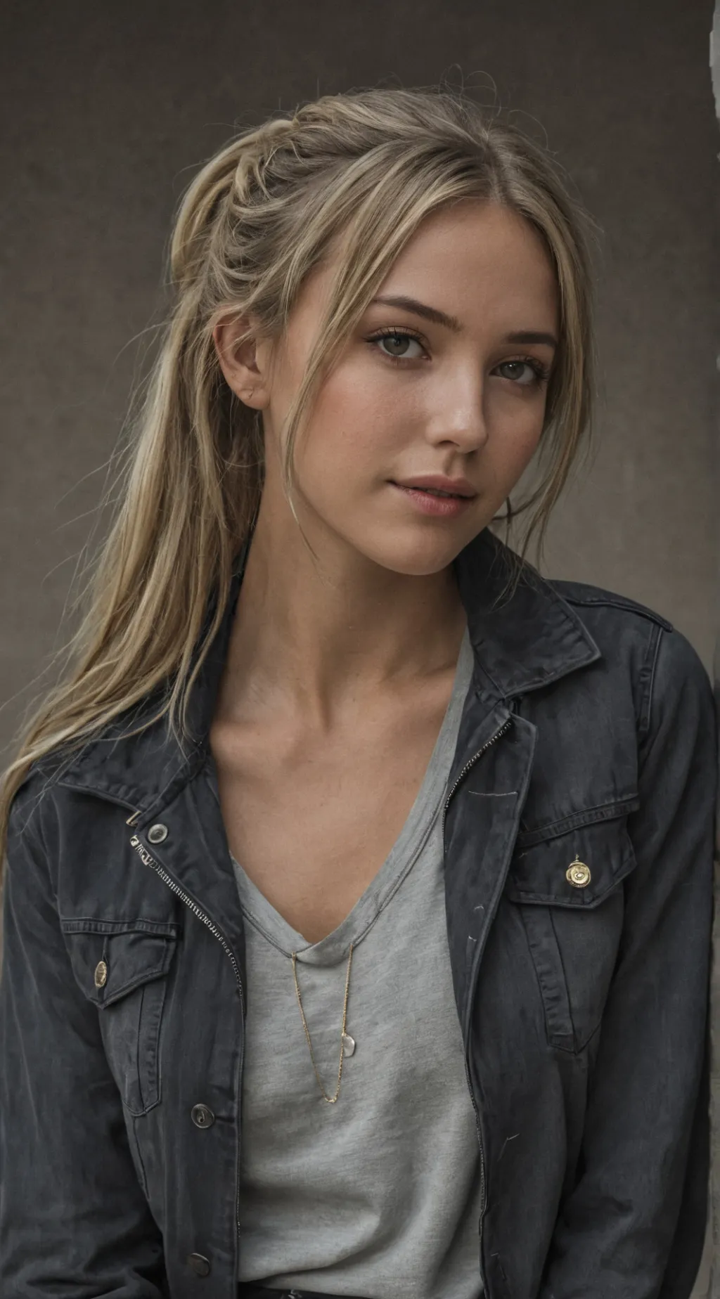 ai character: Ashley background