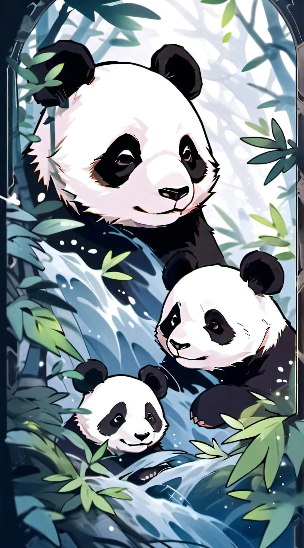 ai character: TWO STEPS AHEAD! background