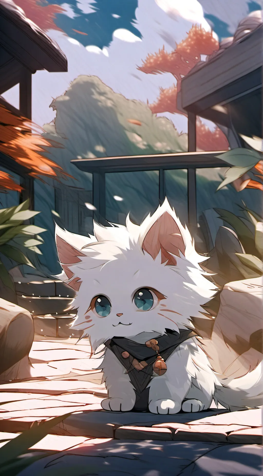 ai character: Kitten background
