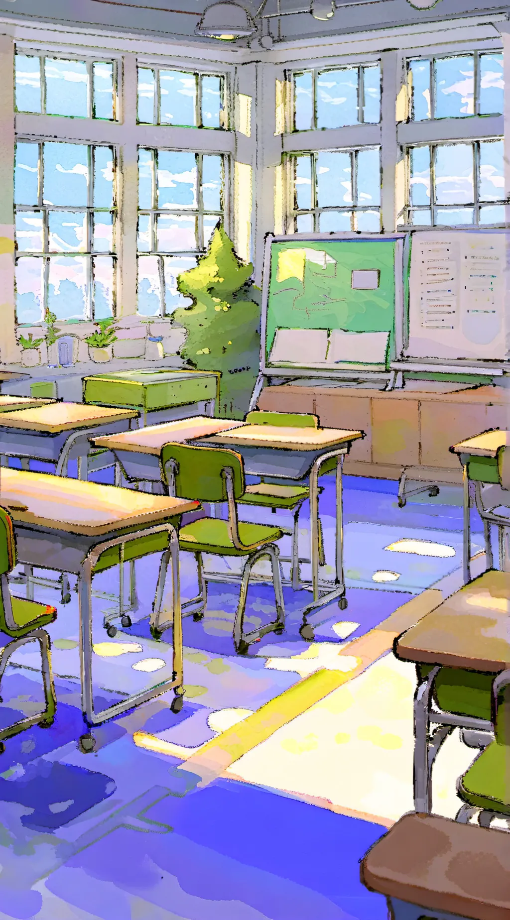 ai character: mha background