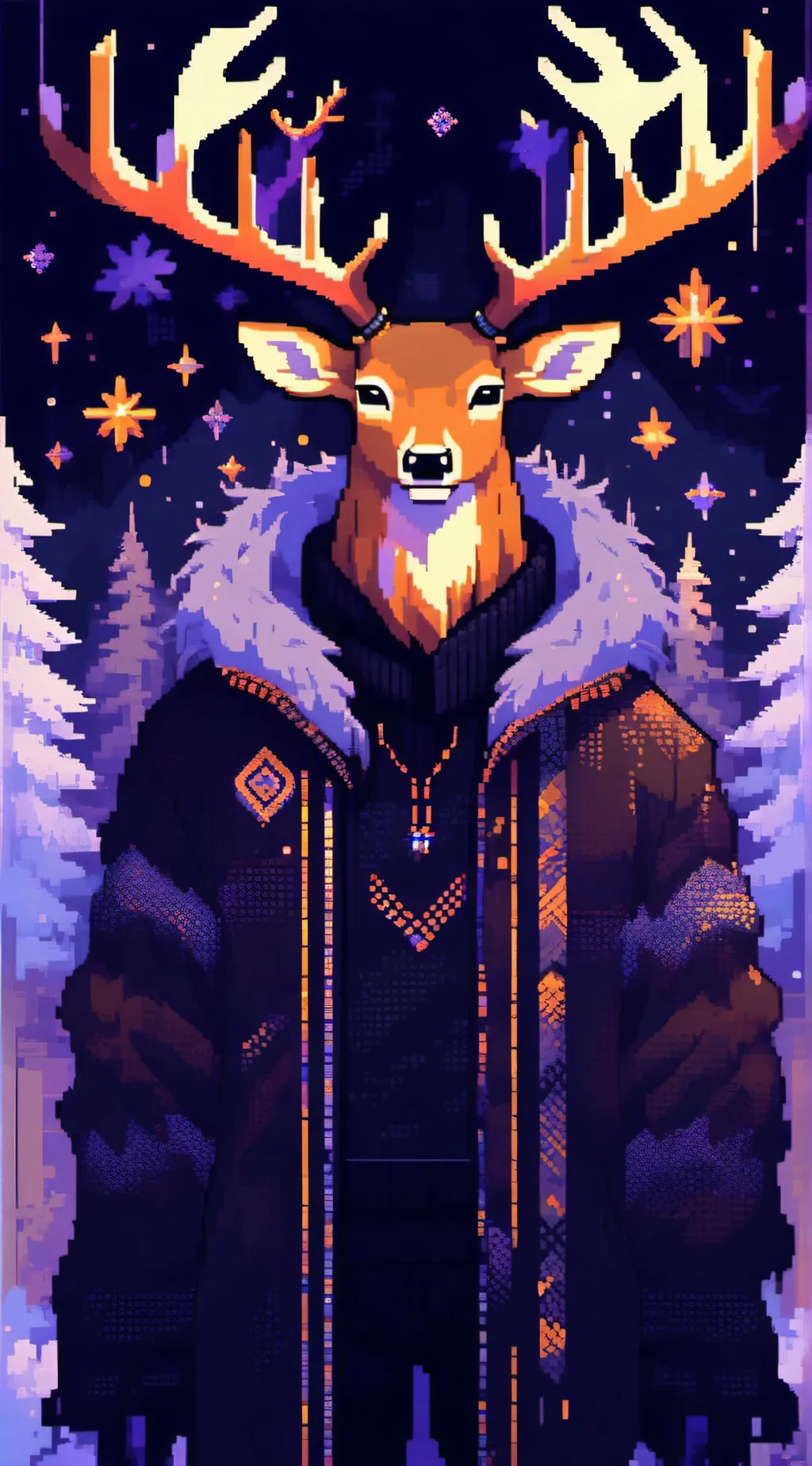 ai character: Buck Staghorn background