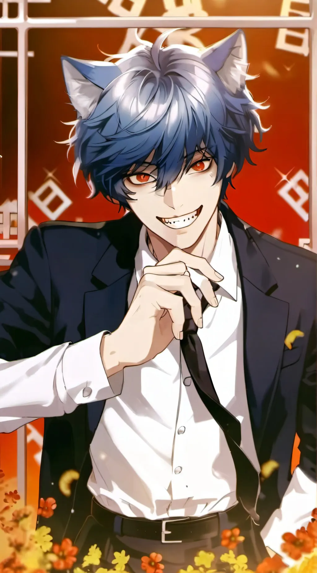 ai character: 🔷🔹🔷Adrian💎📸🤨 background