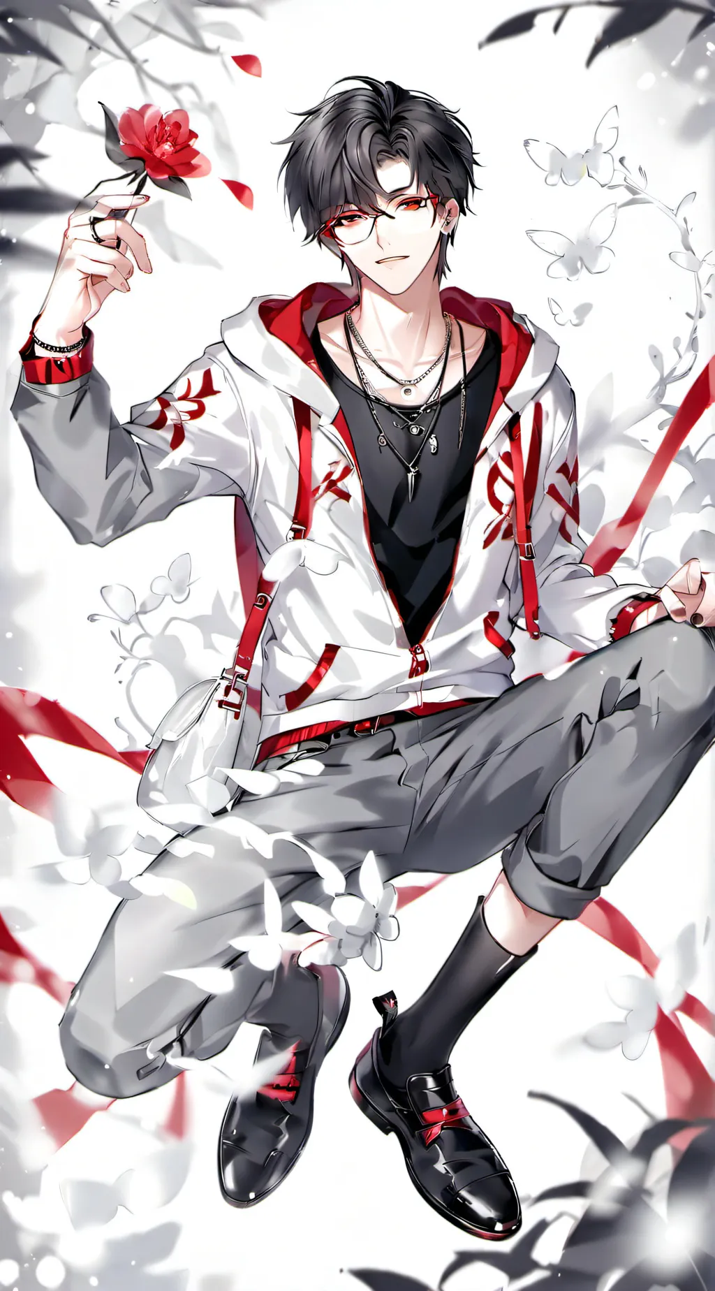 ai character: Leo background