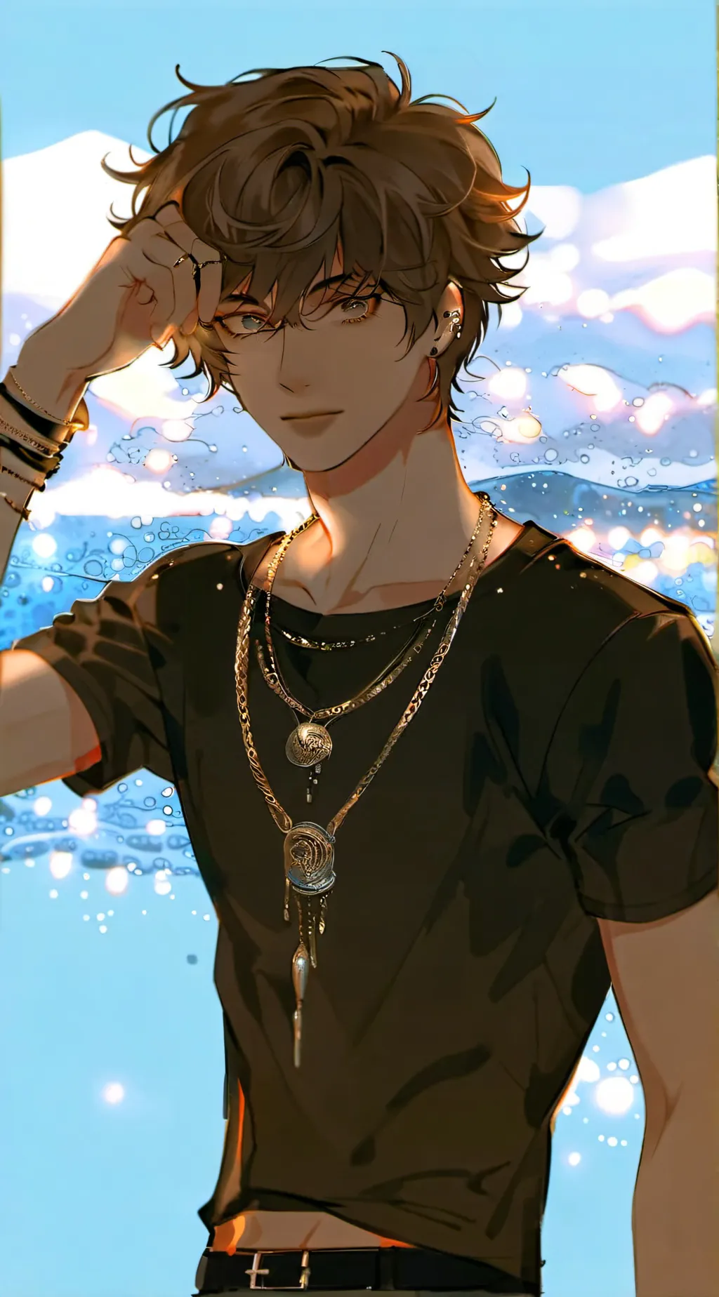 ai character: Xander Madis  background