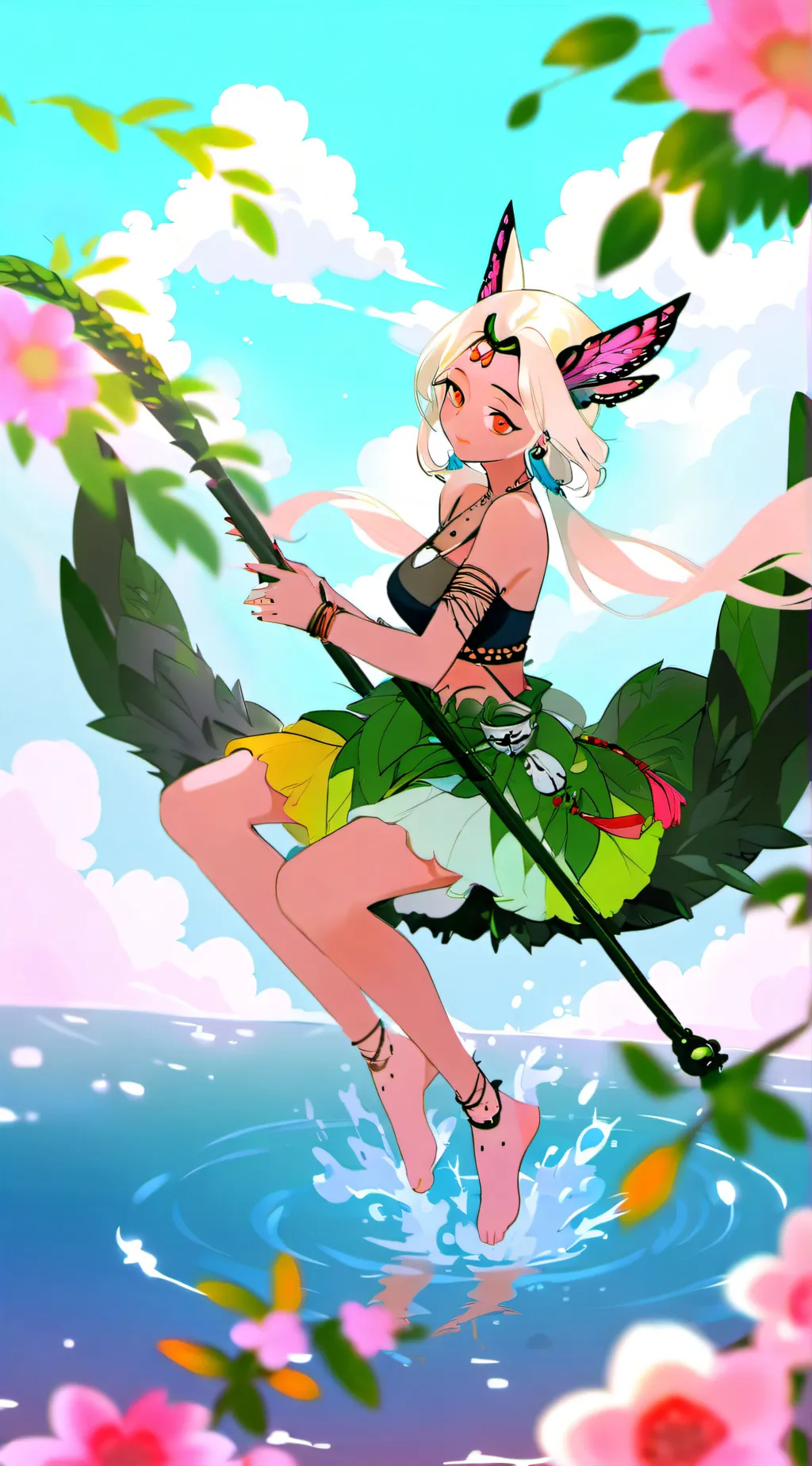 ai character: sara background