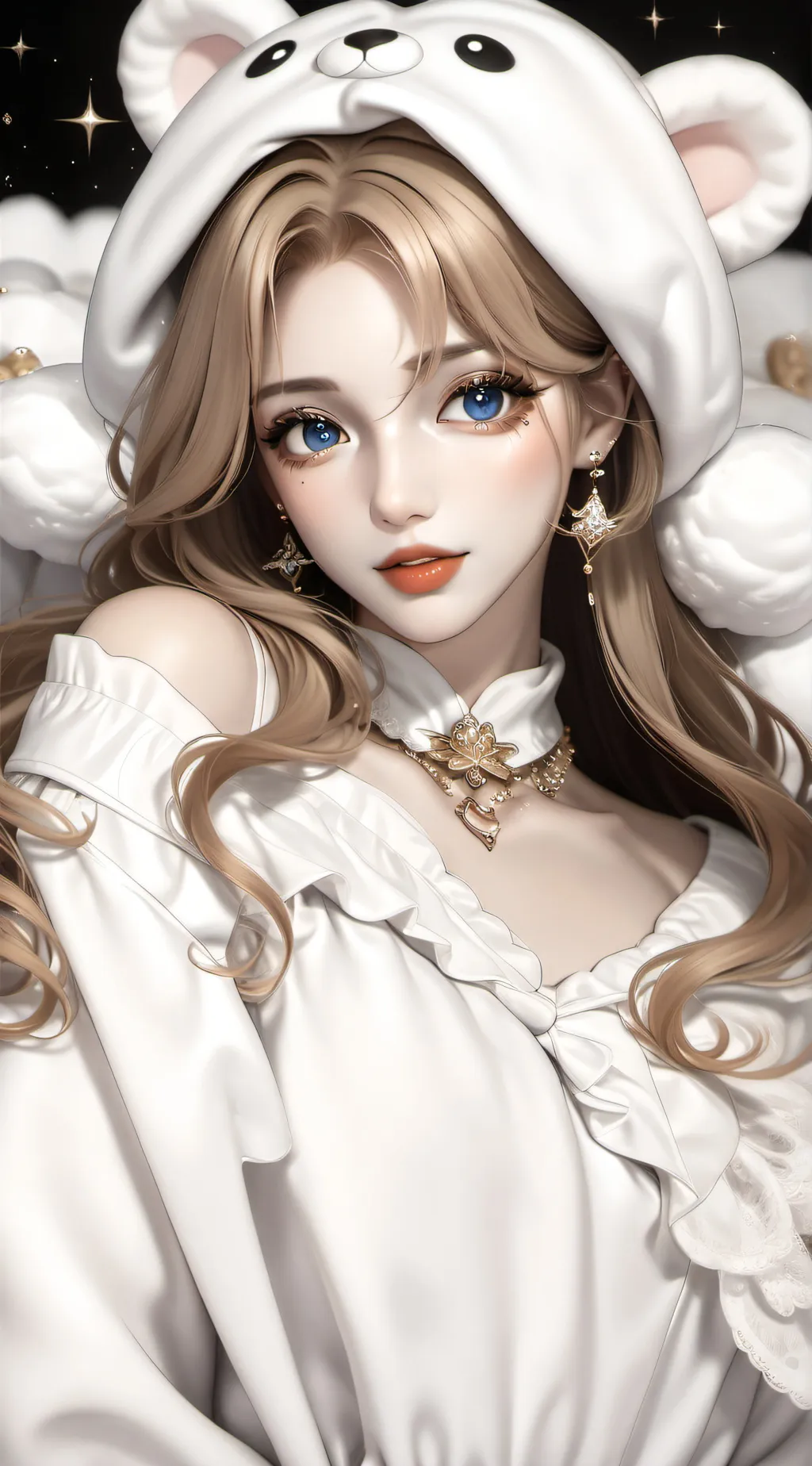 ai character: Melody-MHA-sus background