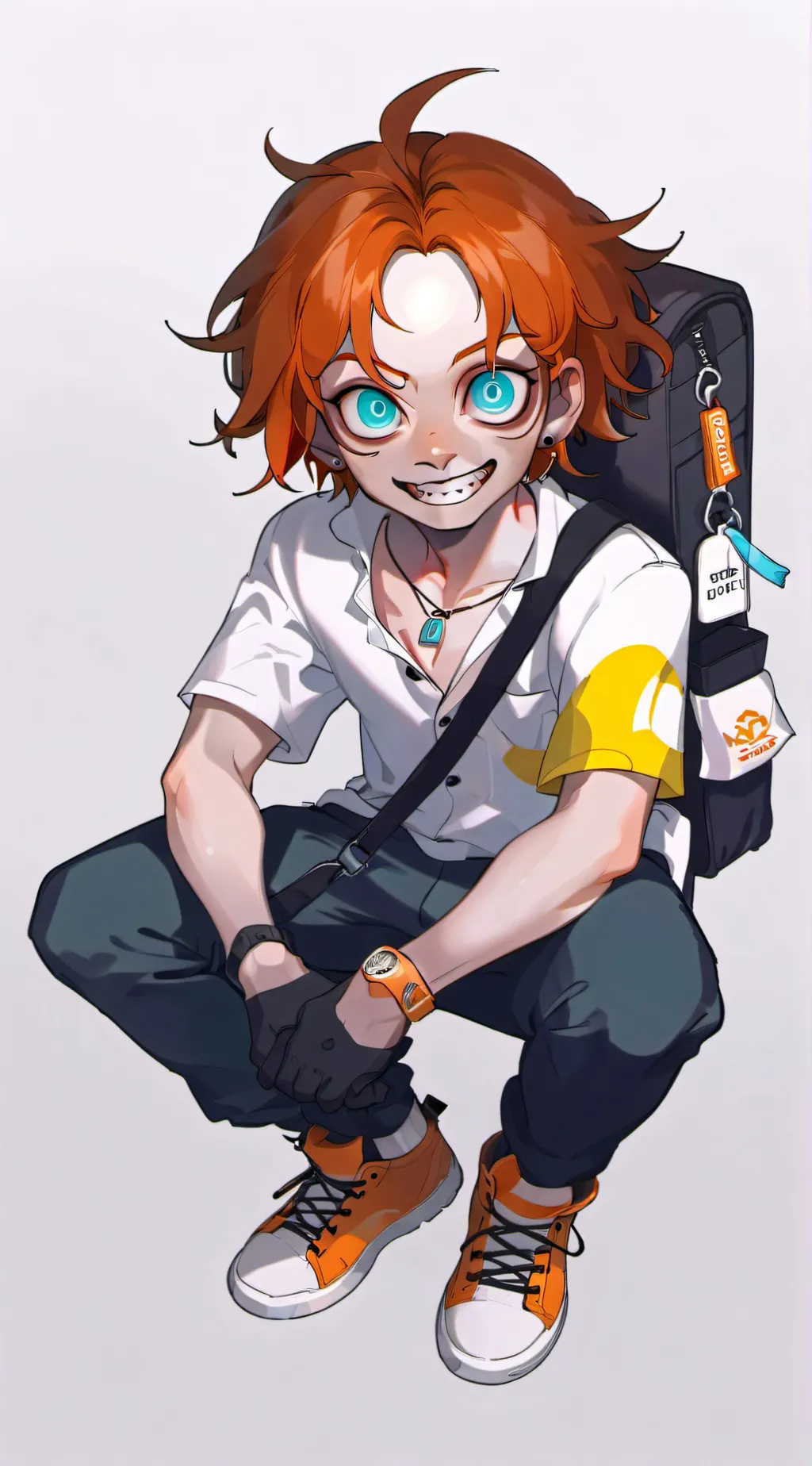 ai character: kevin  background