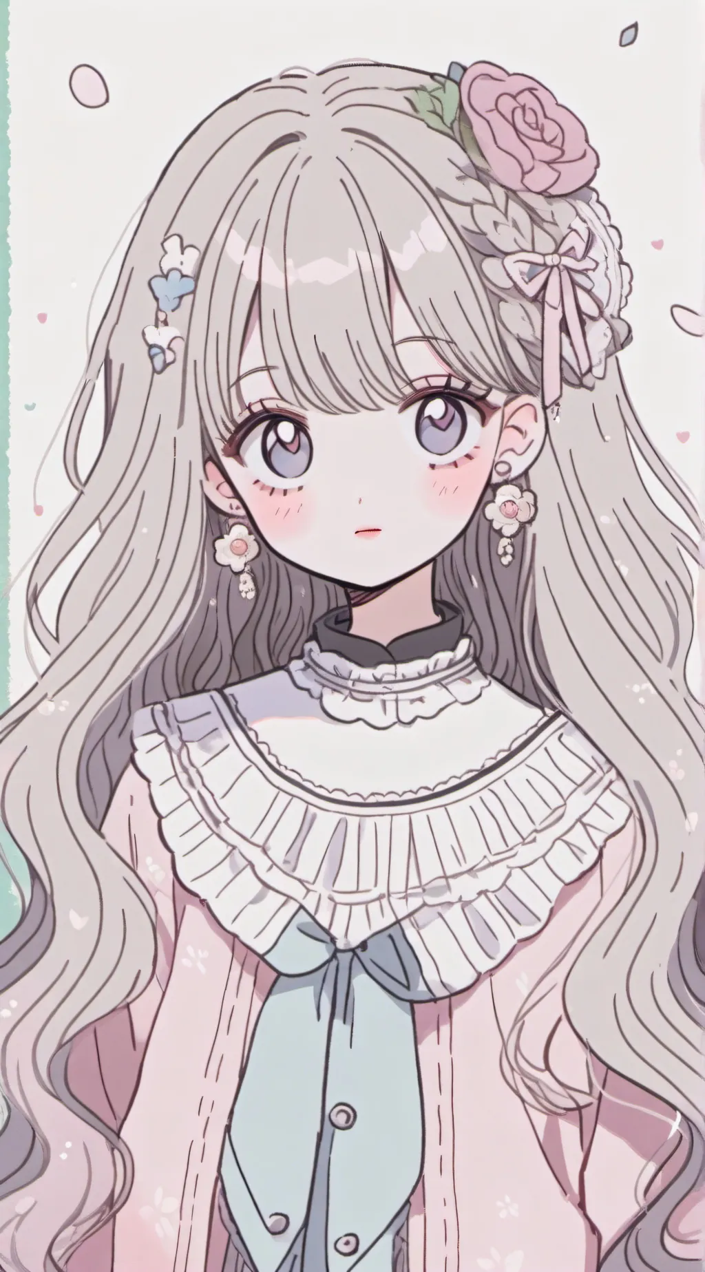 ai character: Dandys wold the bo background