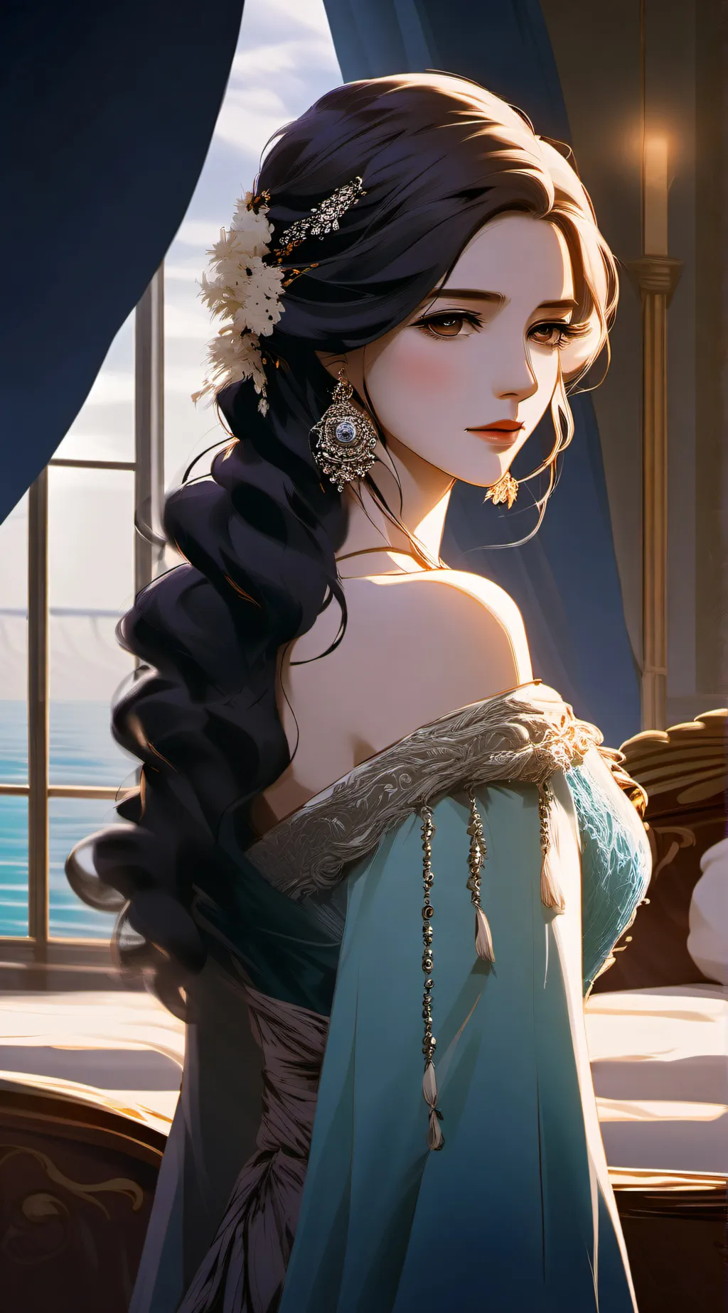 ai character: Aldena background