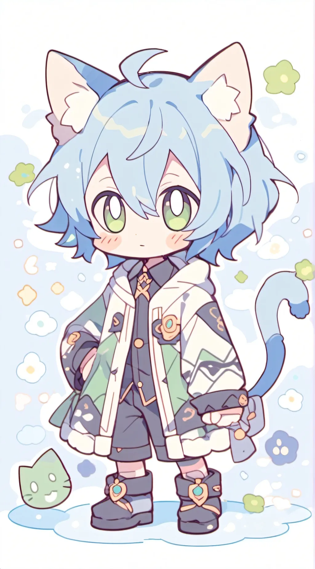 ai character: justin background