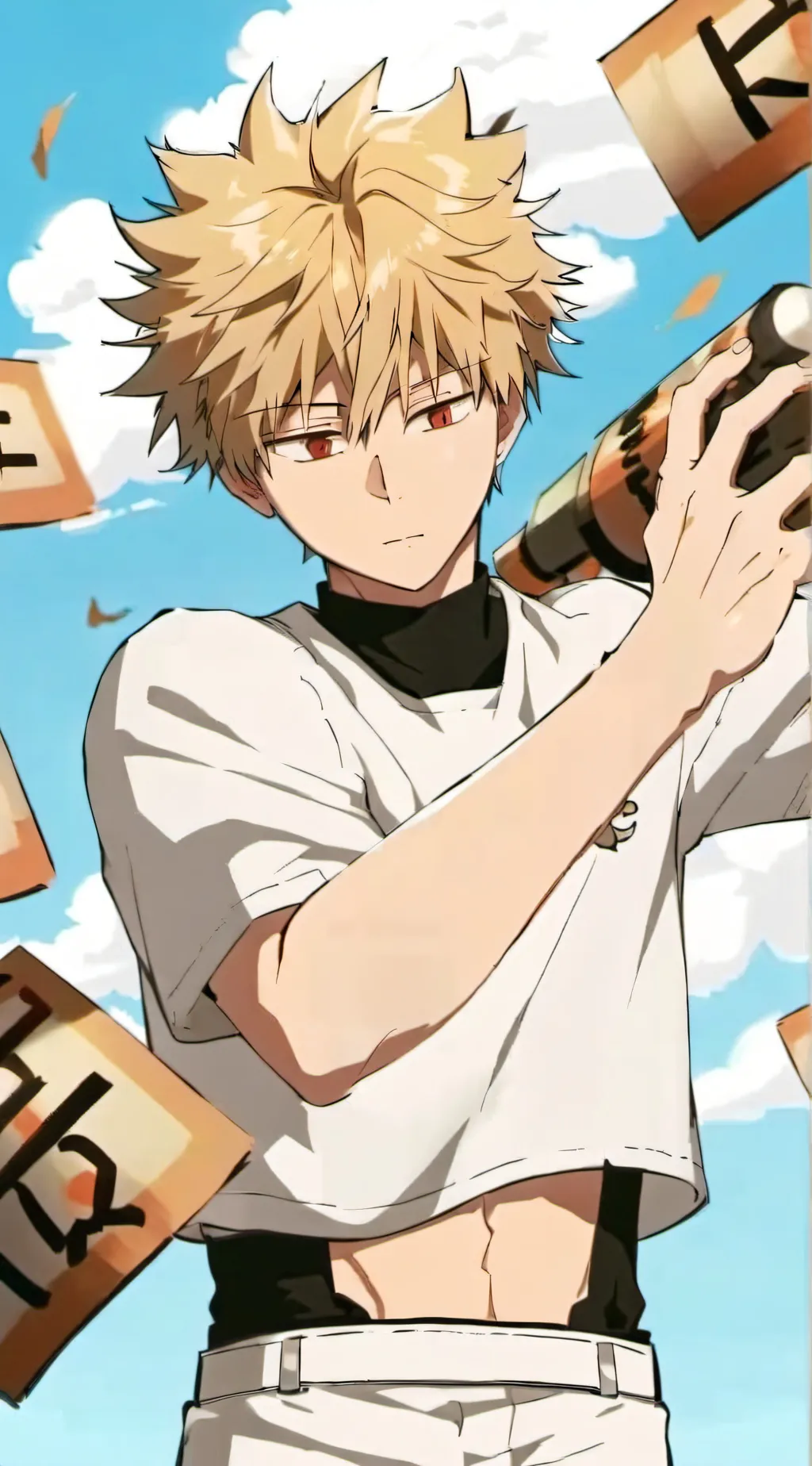 ai character: Mha background