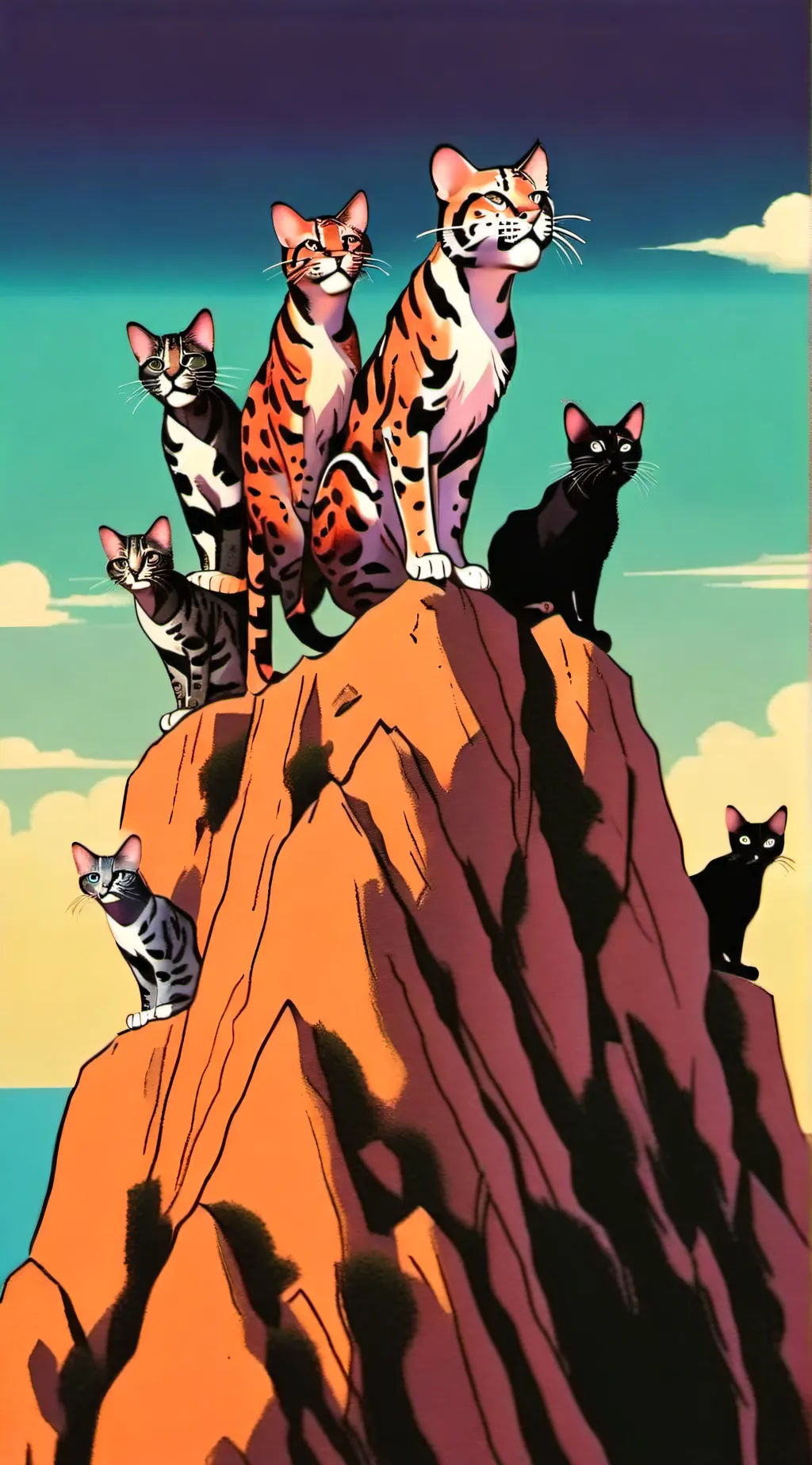 ai character: FernClan! (fanmade background