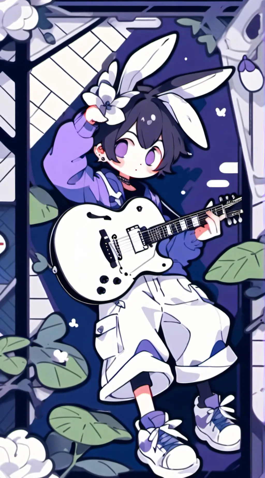 ai character: Bonnie(fnaf) background