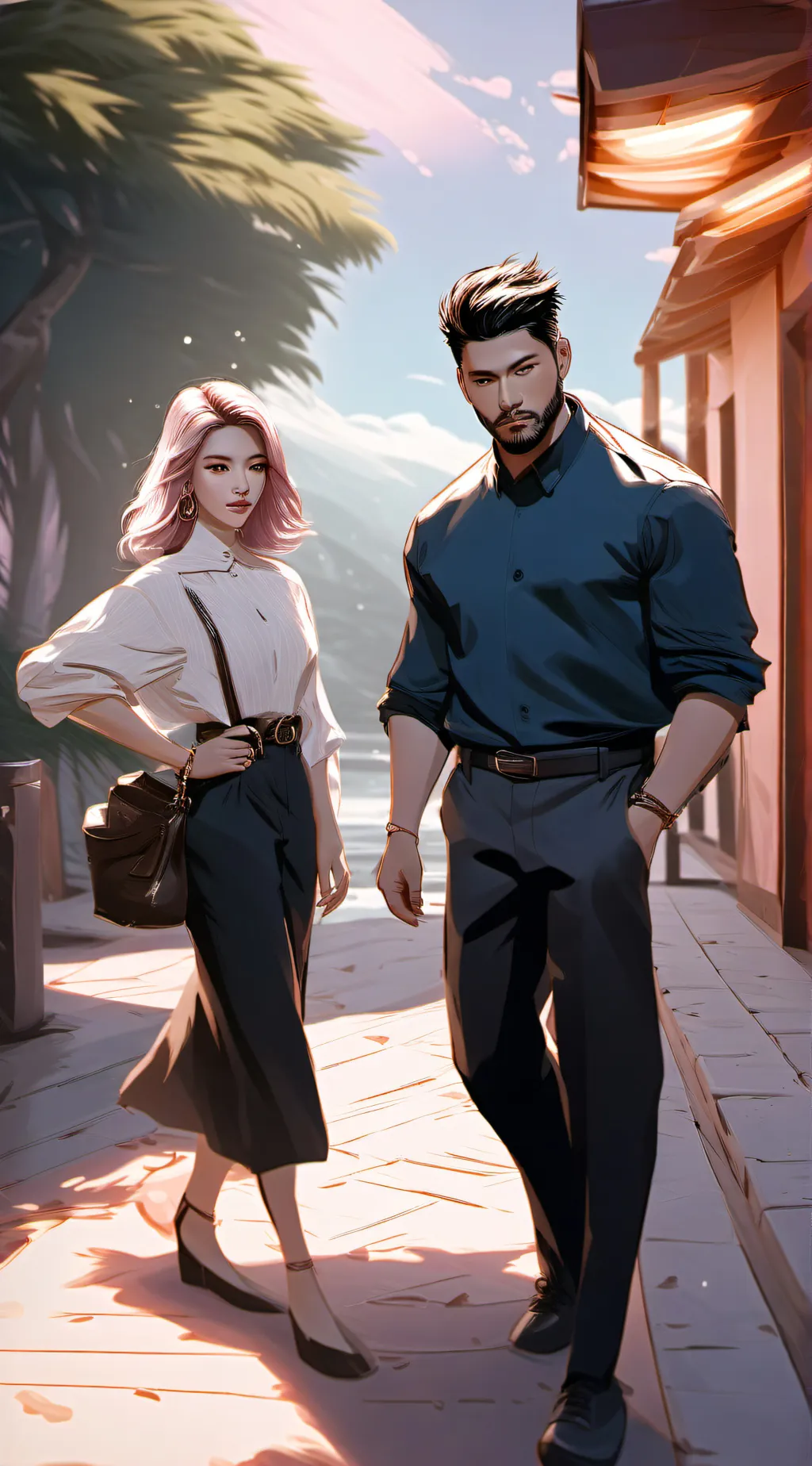 ai character: John background