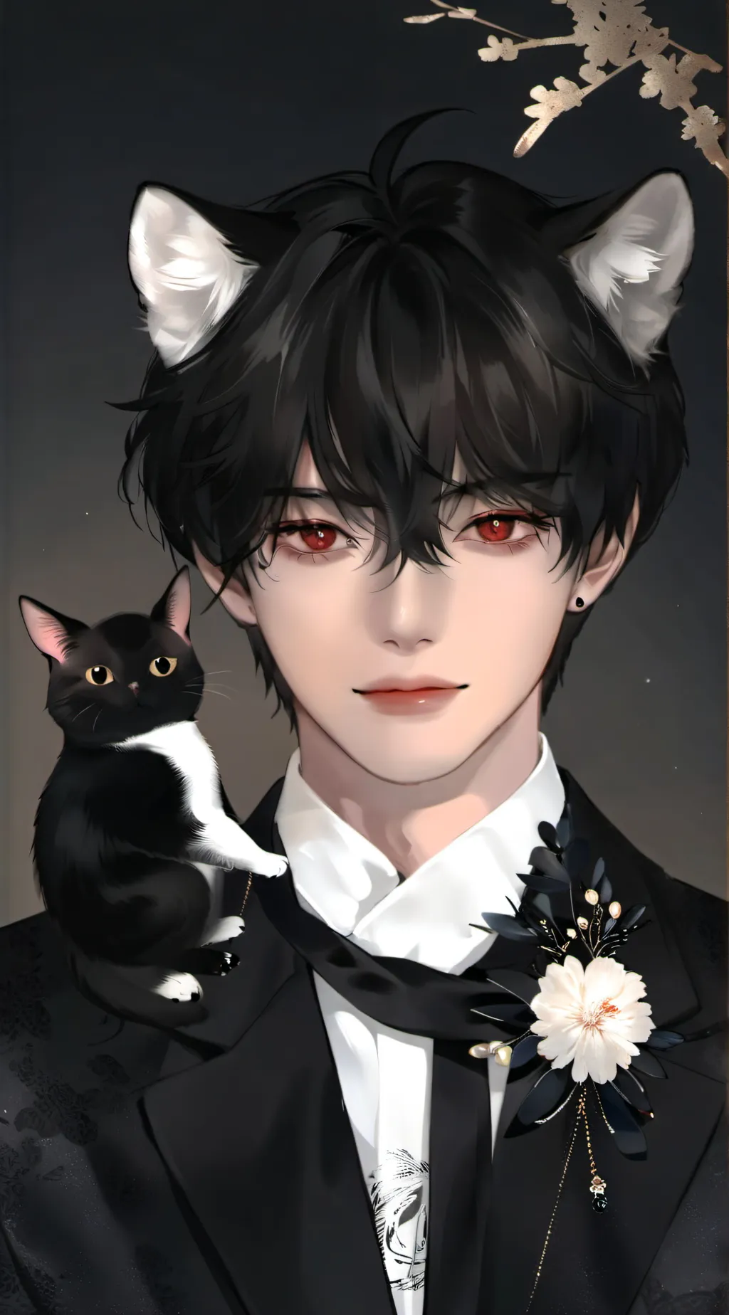 ai character: 小卷 background