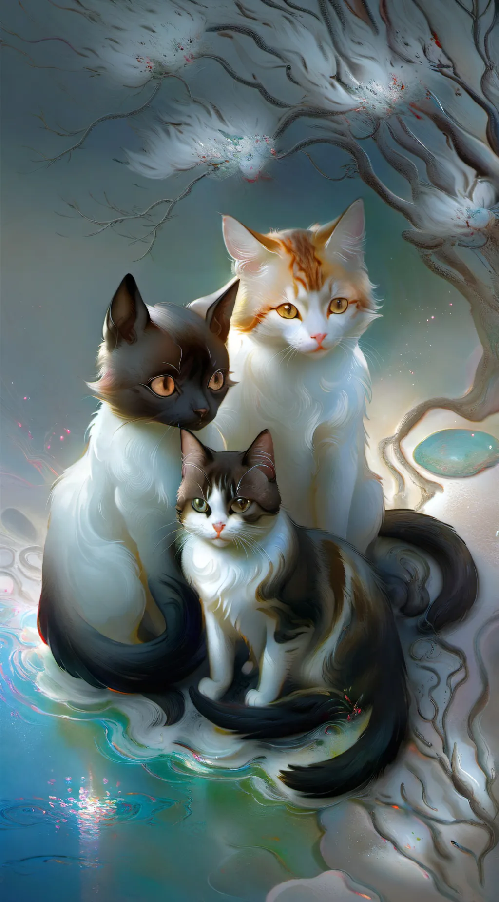 ai character: fanny,leafy,firey background