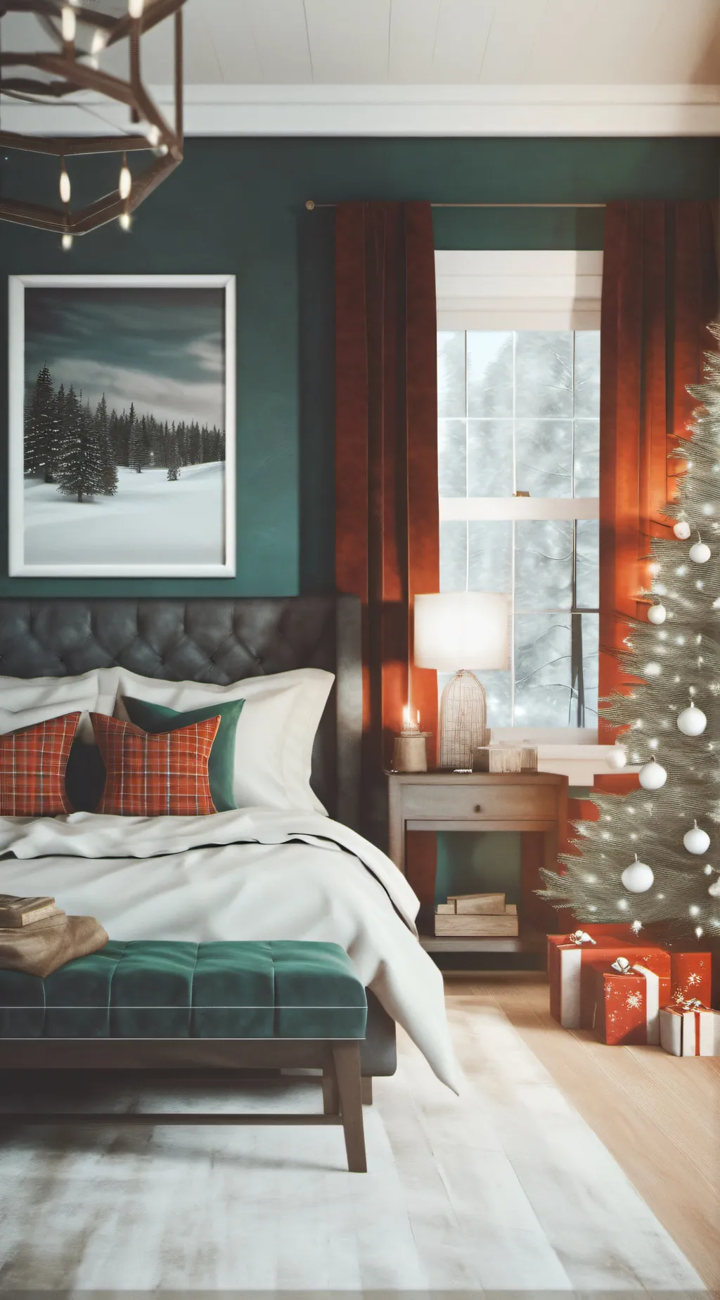 ai character: Mha X-Mas background