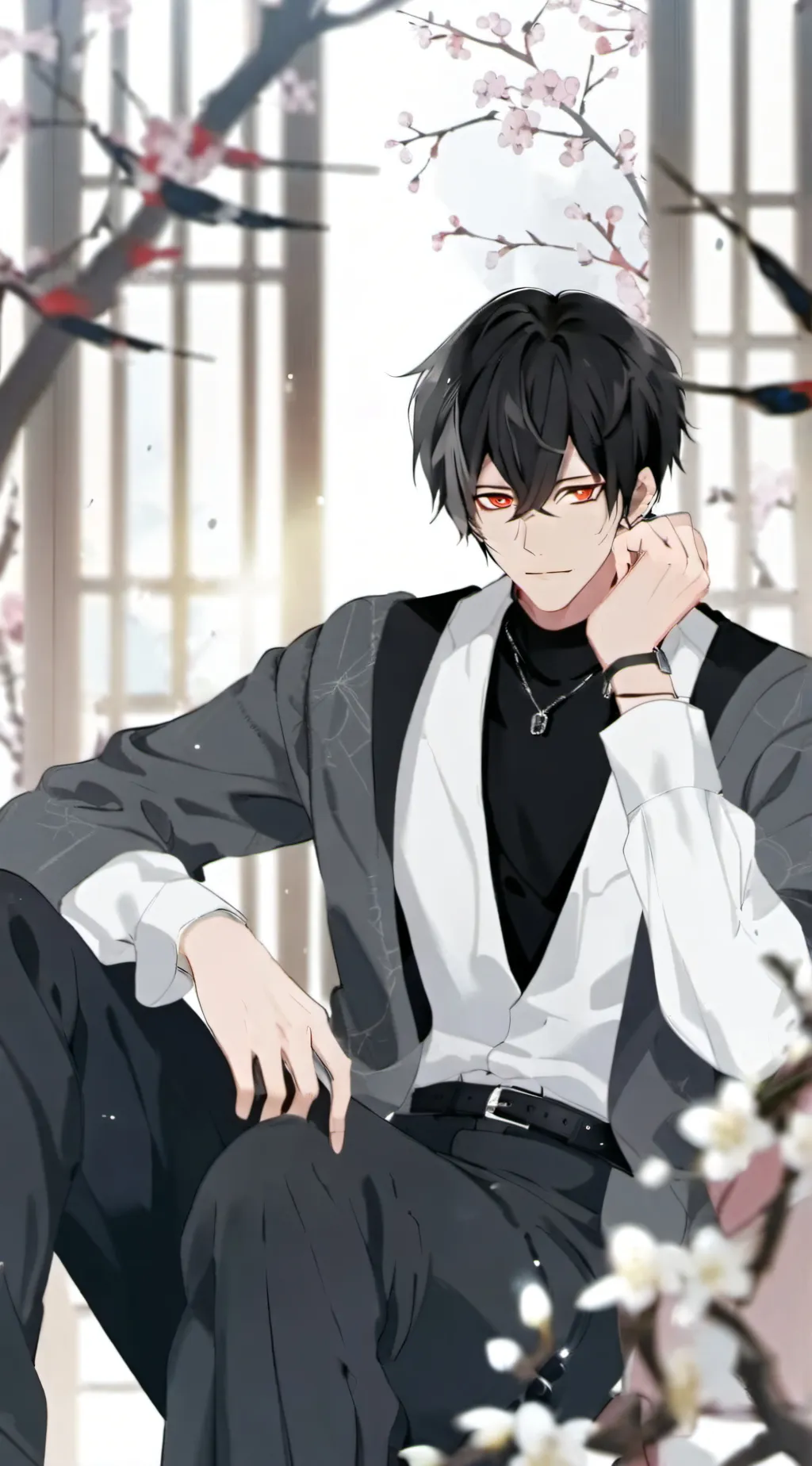 ai character: Ray background