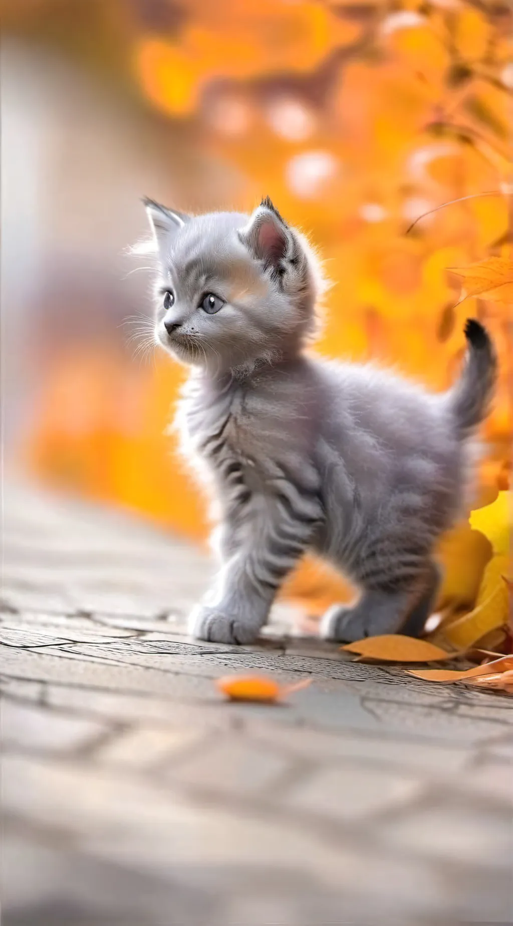 ai character: small bb kitty background