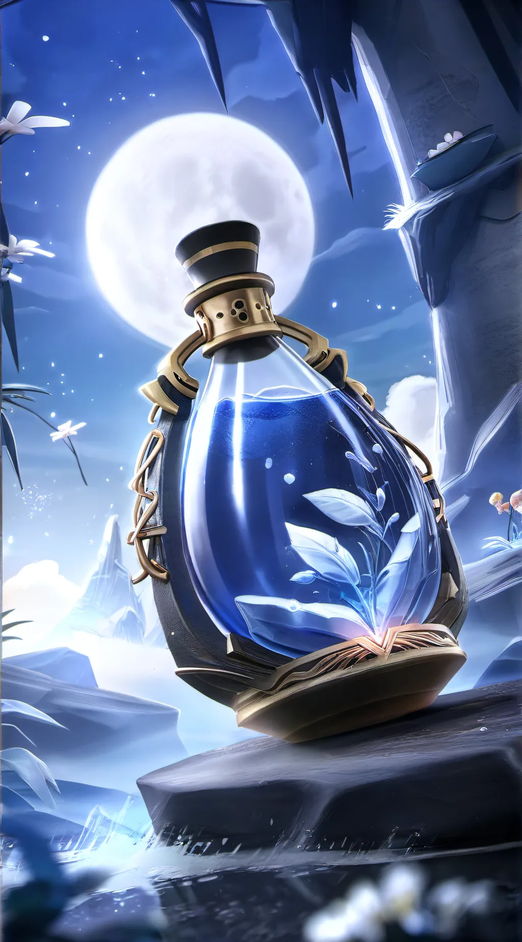 ai character: Potion #2 background