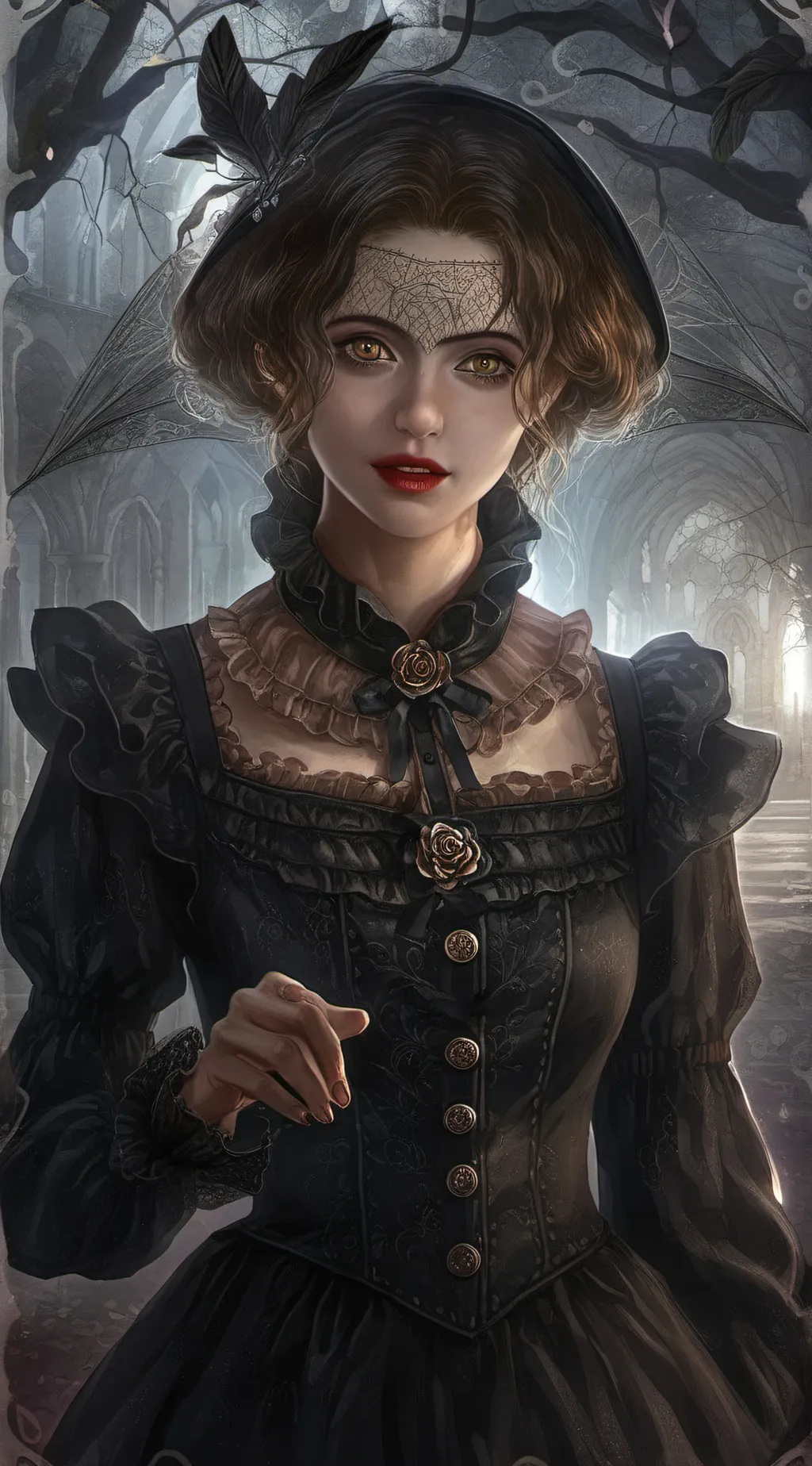 ai character: Othersbmotherfromc background