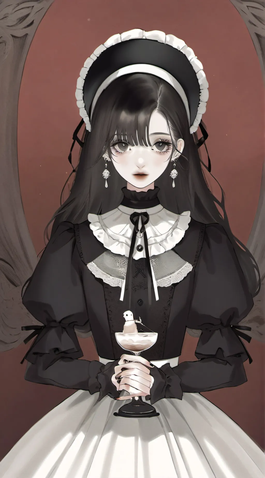 ai character: Victoria. background