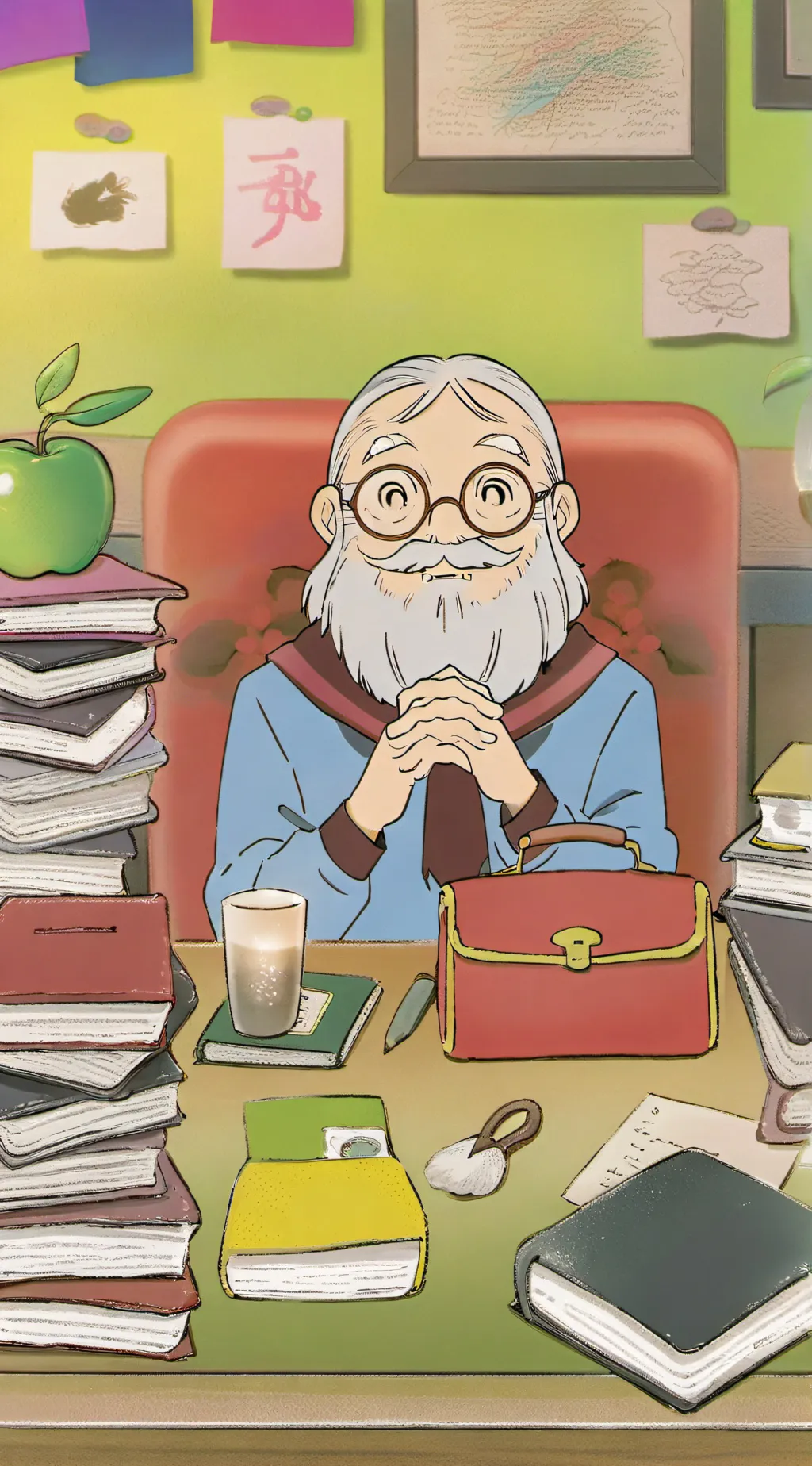 ai character: Hashira ds background