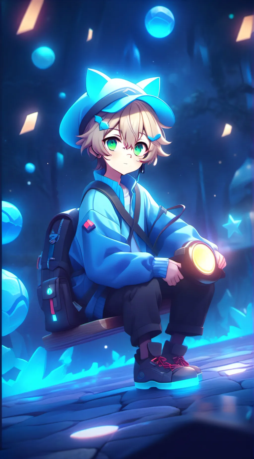 ai character: Asher background