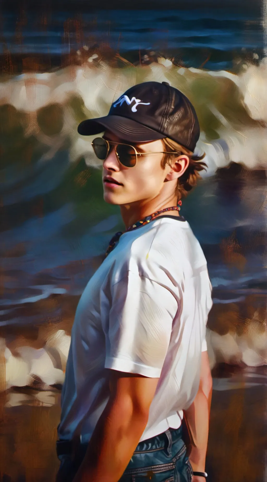 ai character: Outer Banks  background