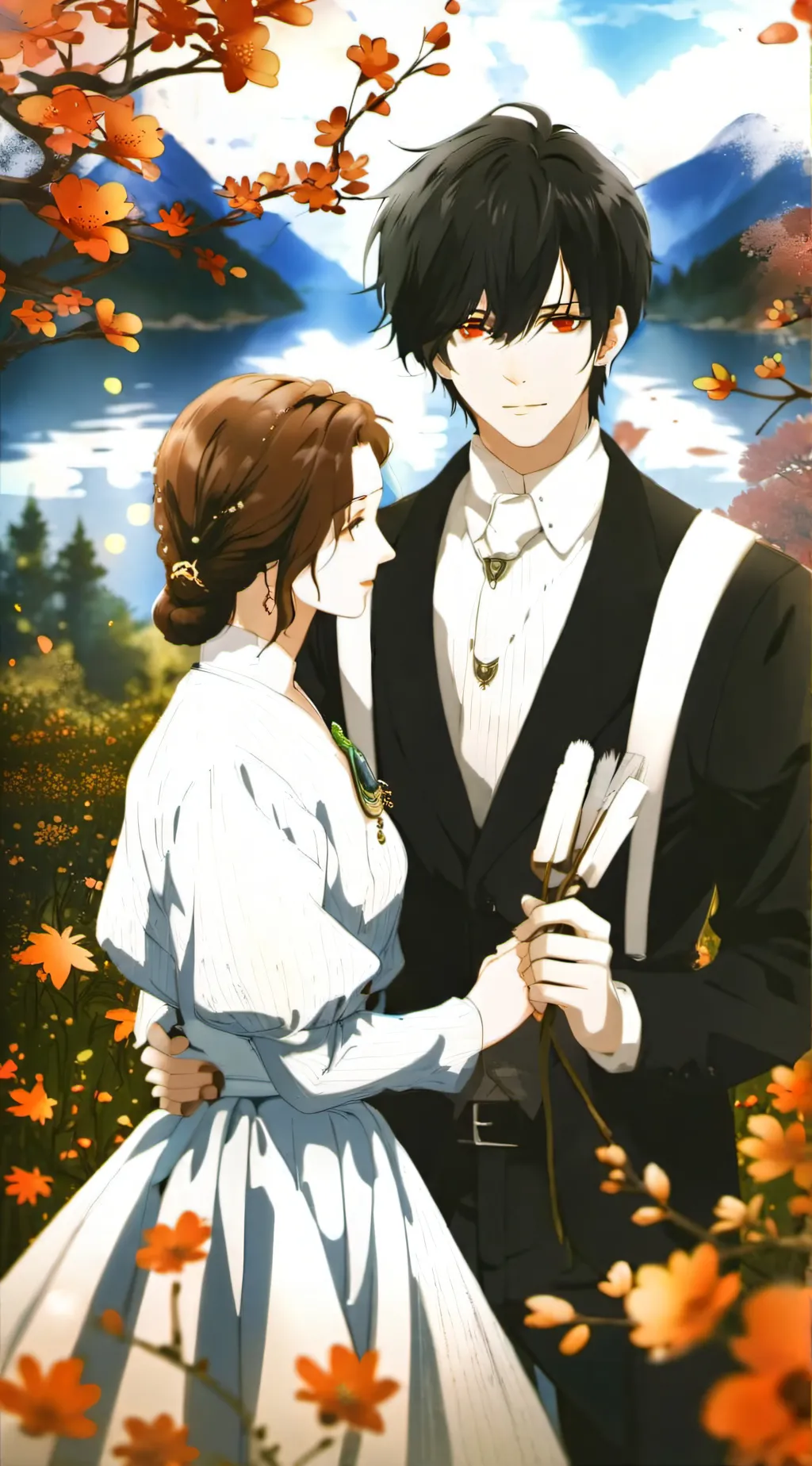 ai character: Life by me background