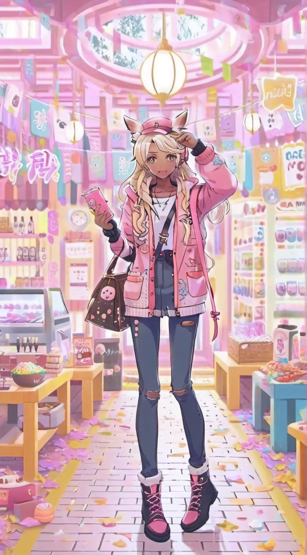 ai character: Sophia background