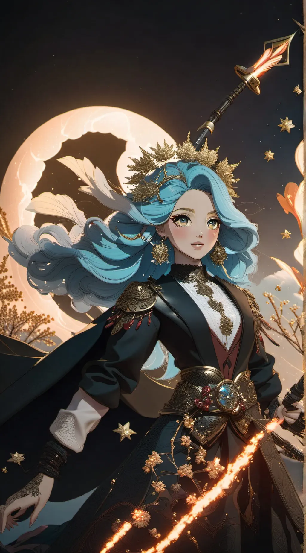 ai character: Tina background