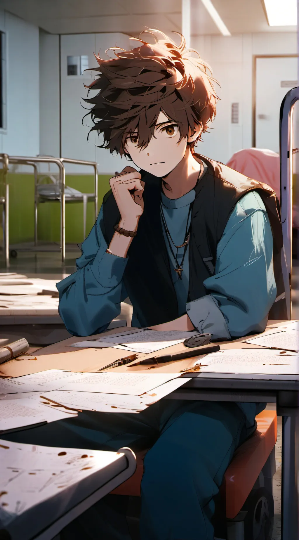 ai character: Sam background