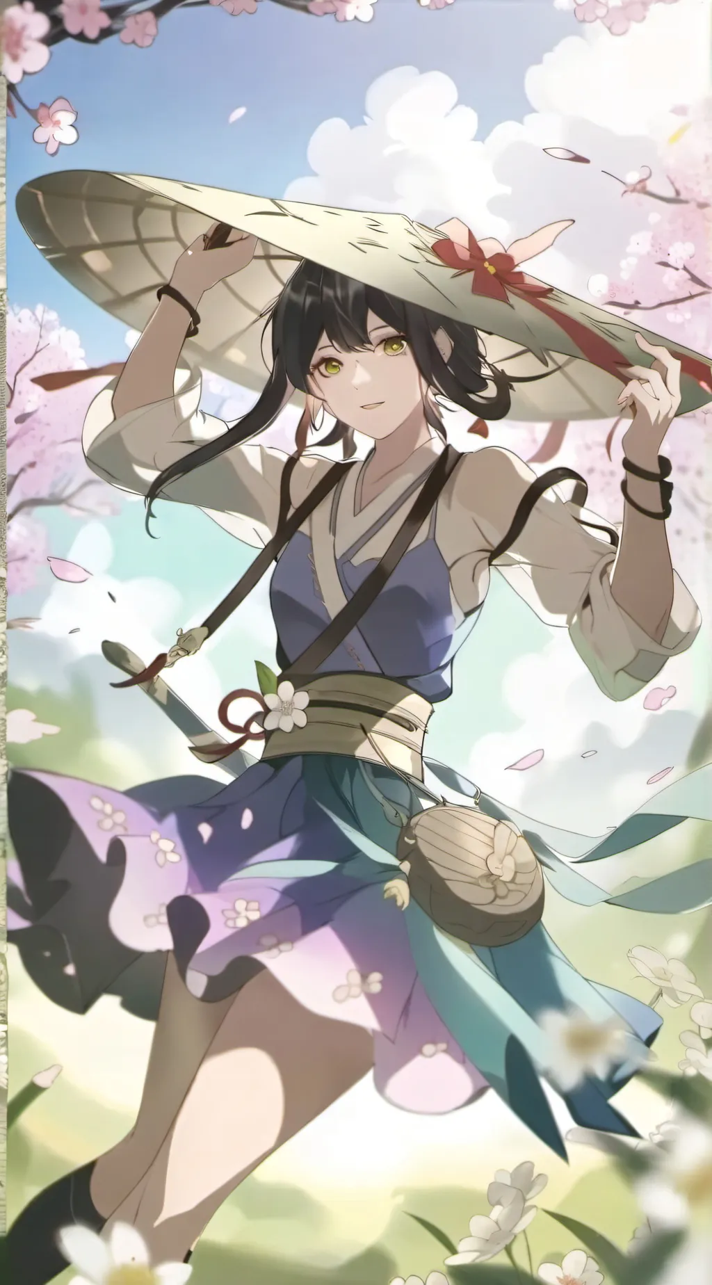 ai character: Ashley background