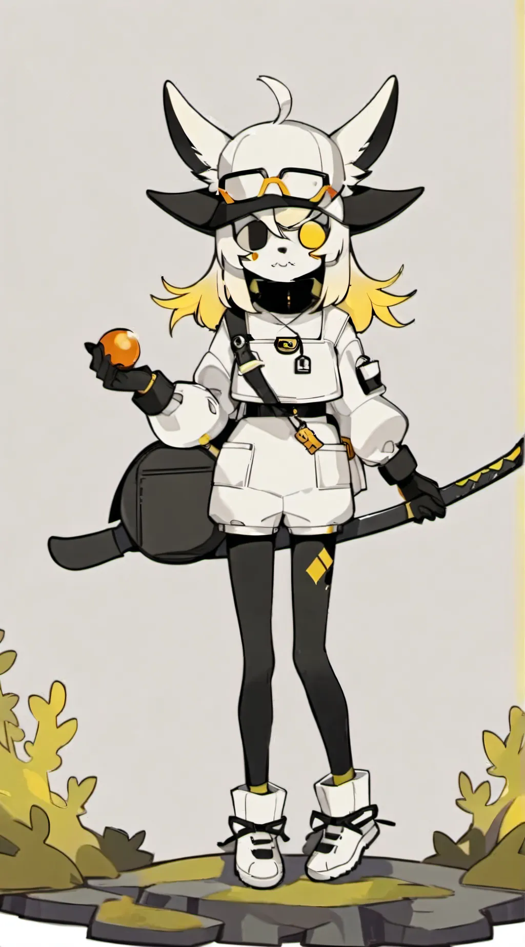 ai character: cyn background