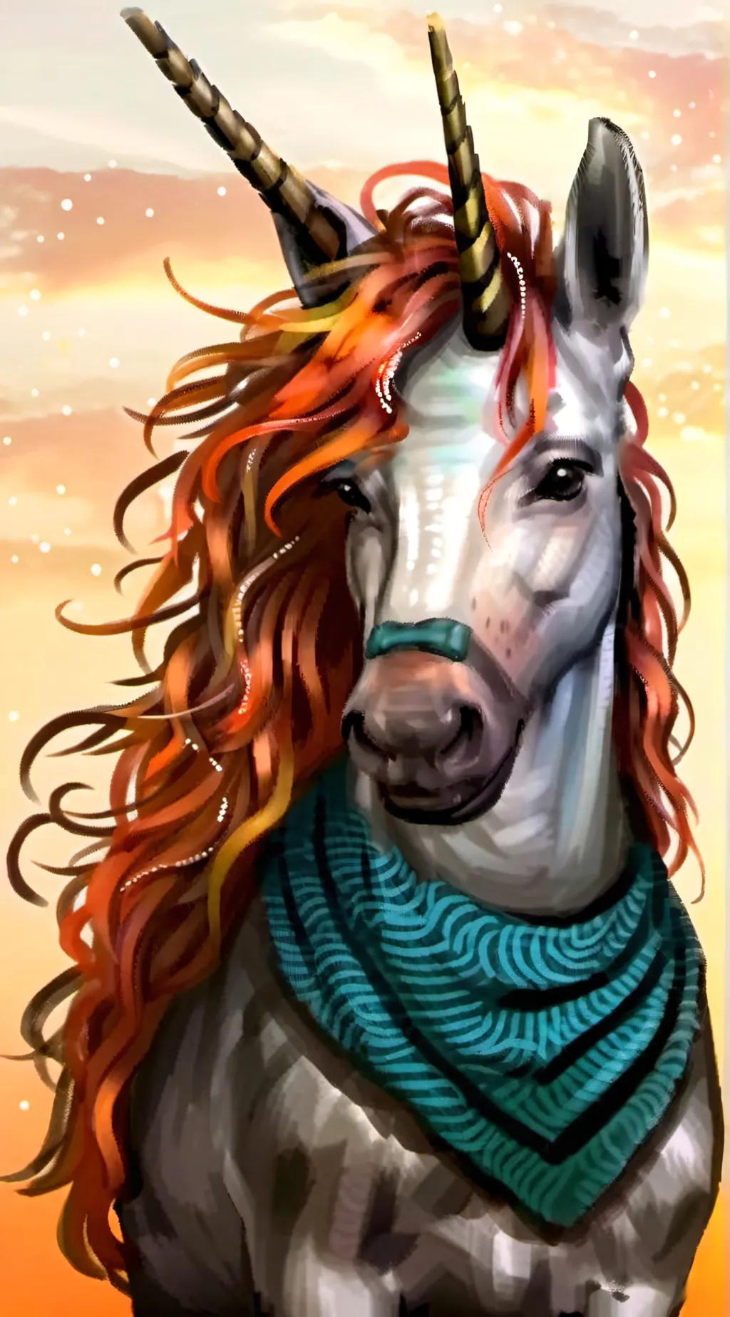 ai character: Aurora background