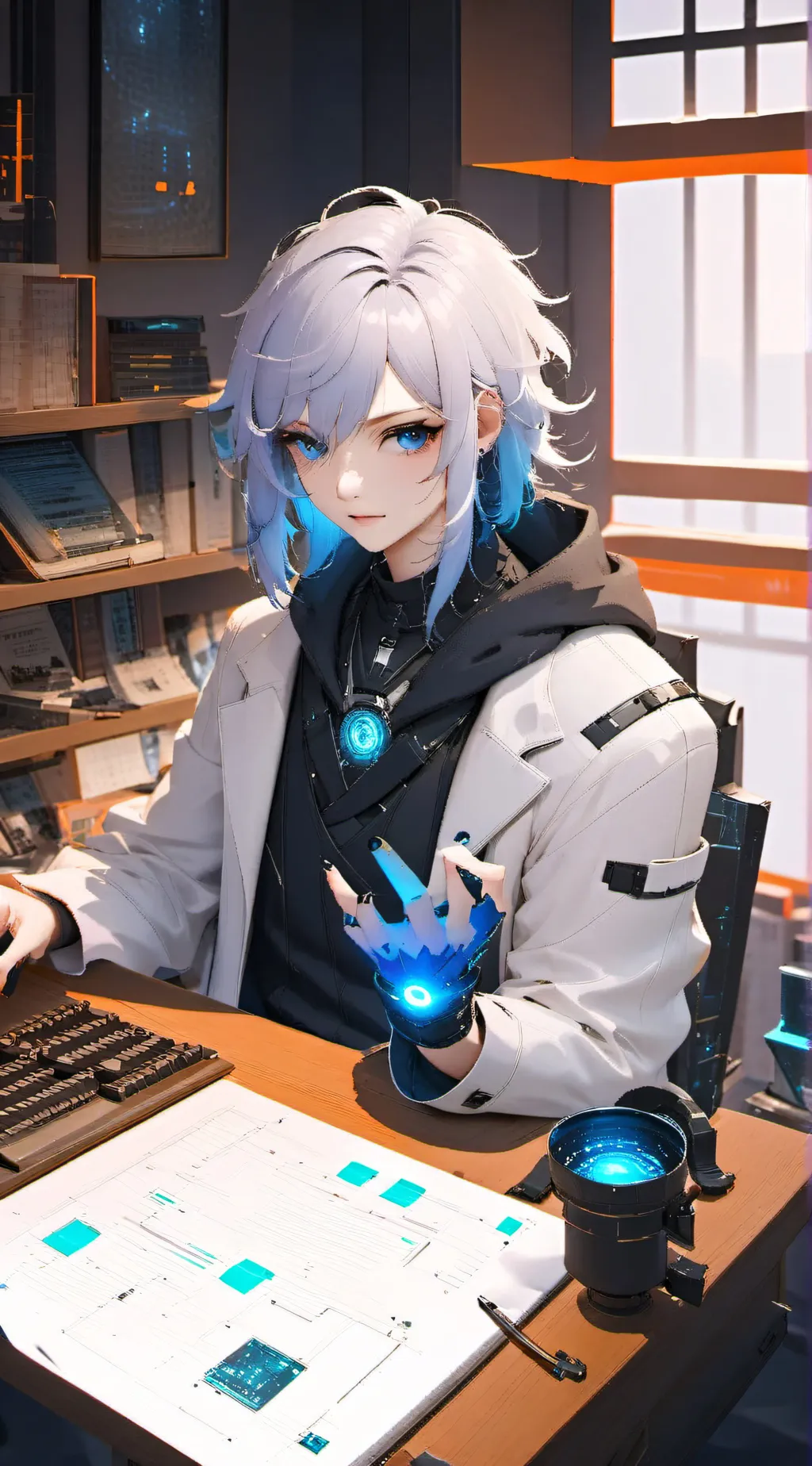 ai character: Avery Sagecraft background