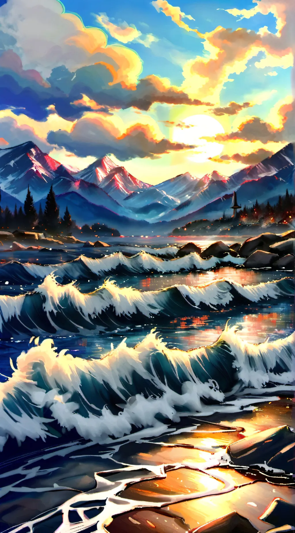 ai character: Gojo satoru background