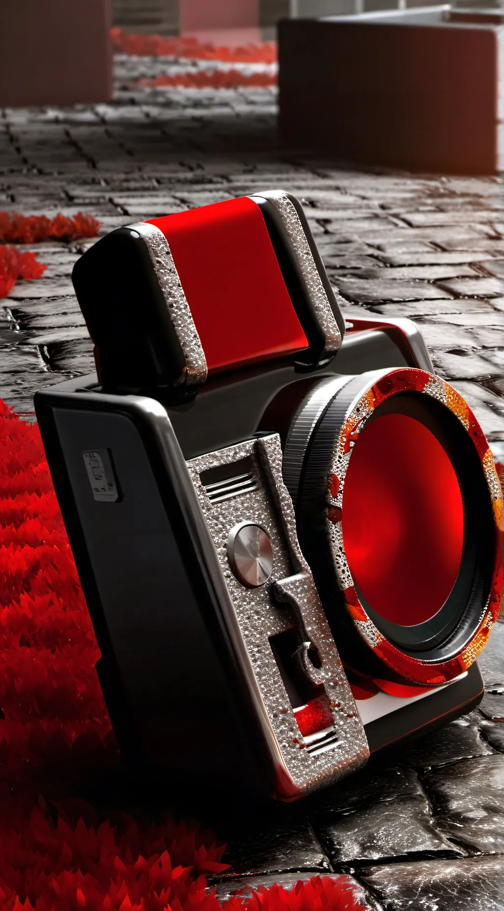 ai character: The Milk Carton background