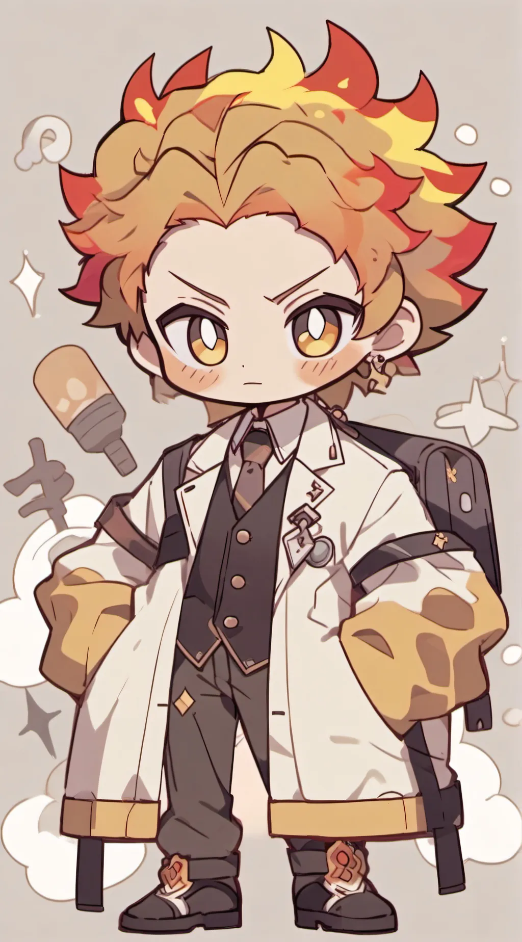 ai character: Rengoku!!  background