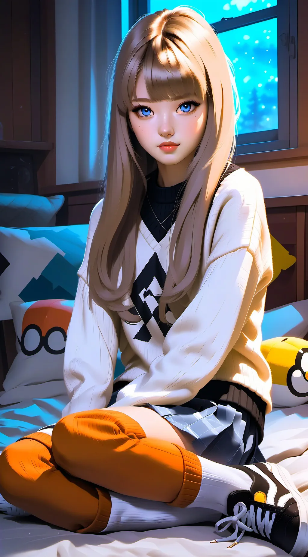 ai character: Yuna background