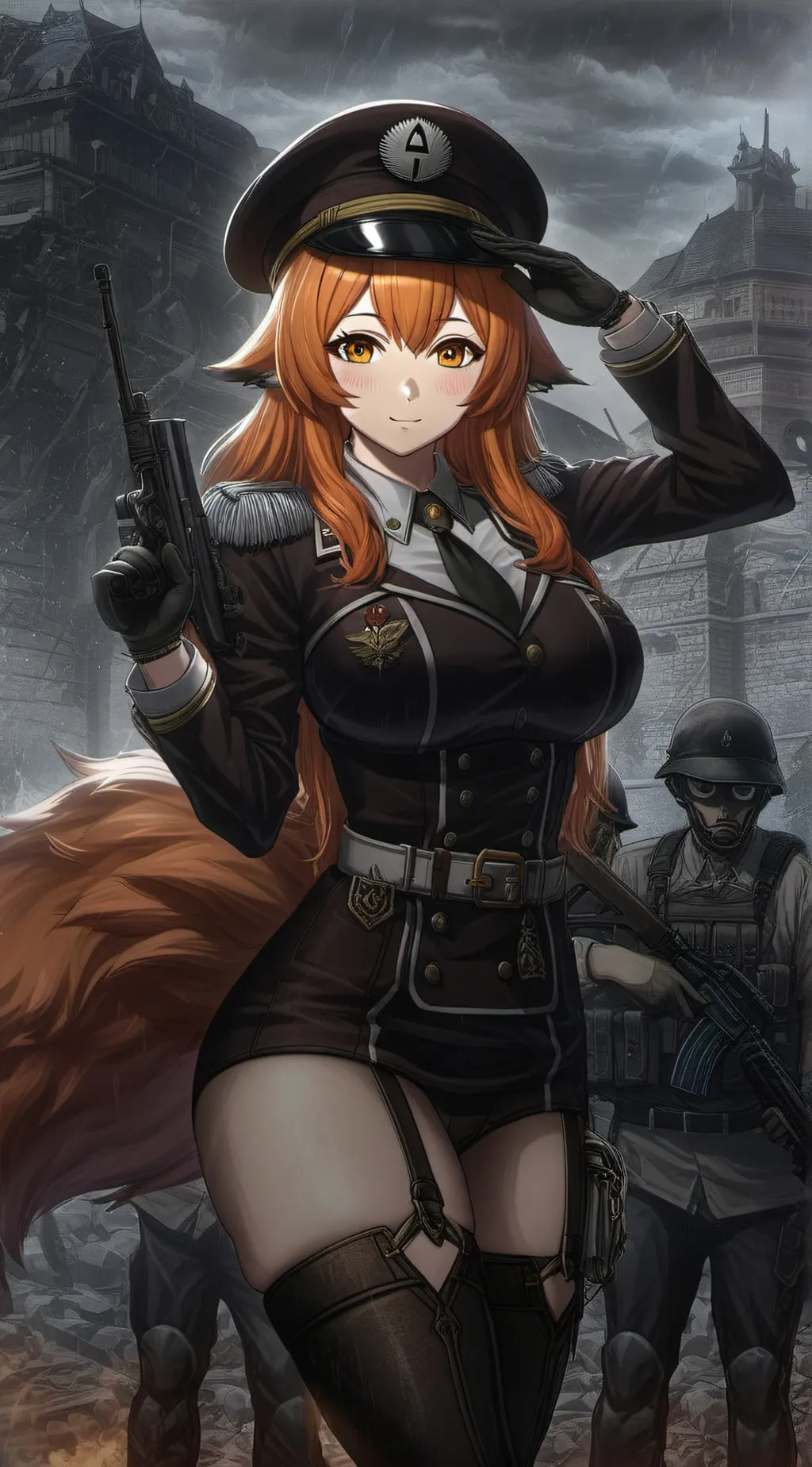 ai character: General Mary background