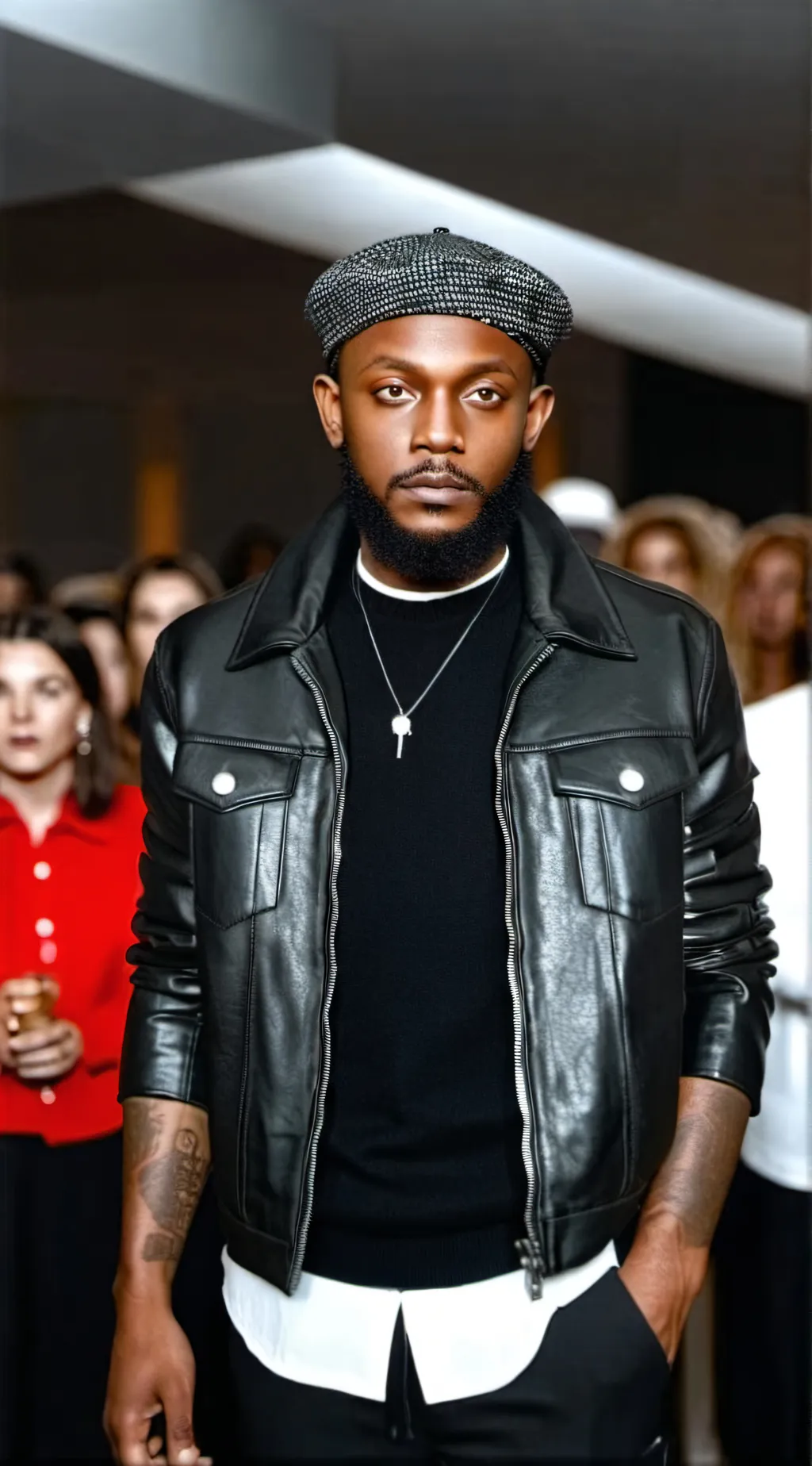 ai character: Kendrick Lamar background