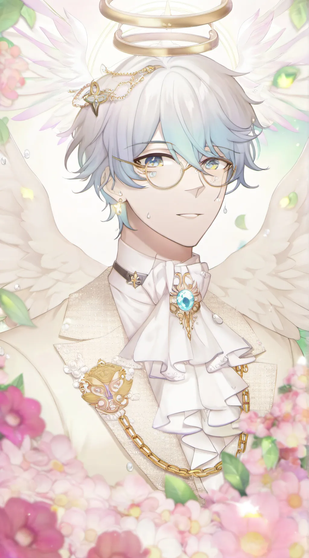 ai character: 🪽~Hael~❕ background