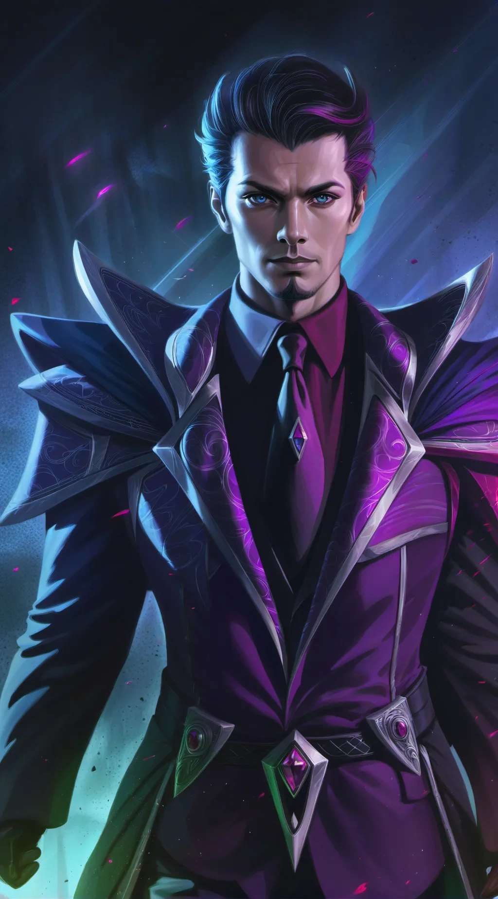 ai character: Tony background