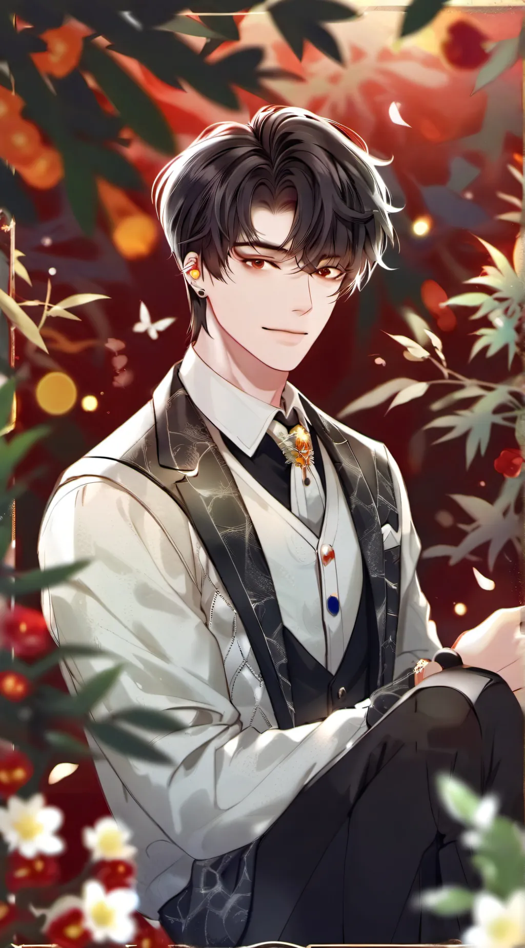 ai character: Chris  background