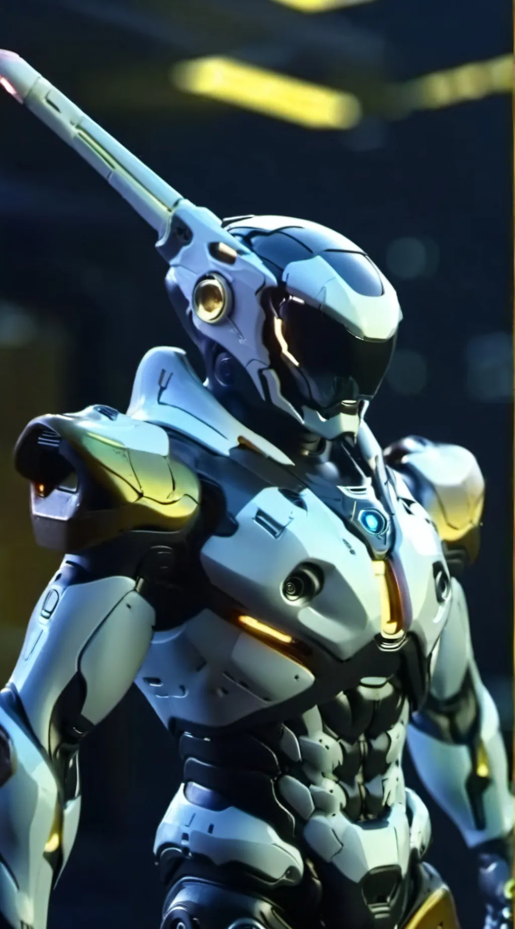 ai character: Murder drones! :D  background